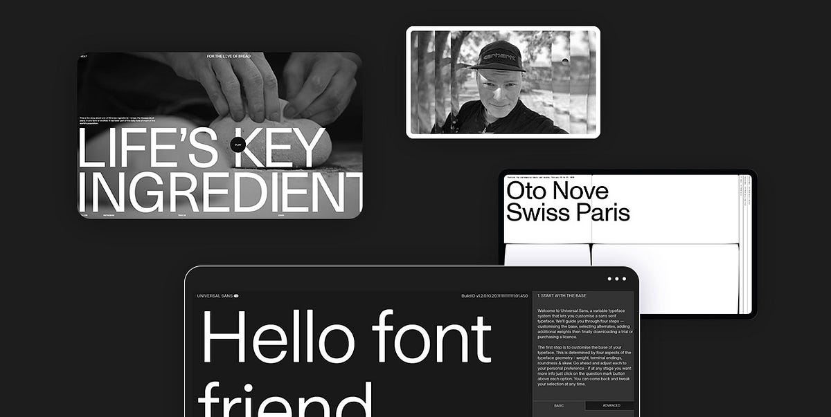 20 Beautiful Examples of Black and White Websites