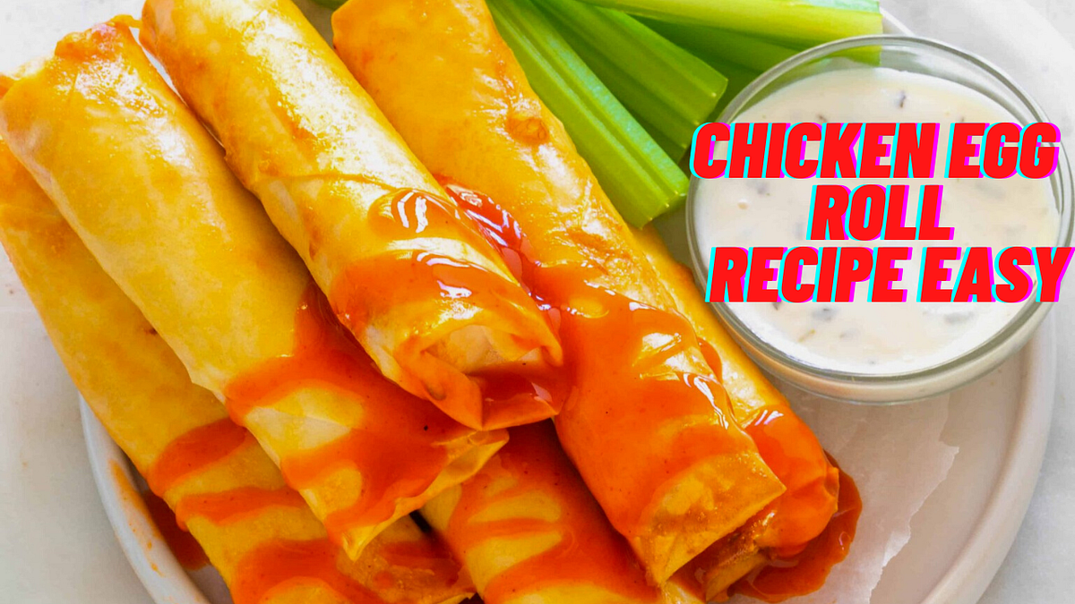 Chicken Egg Roll Recipe Easy. Chicken egg rolls are something you… by