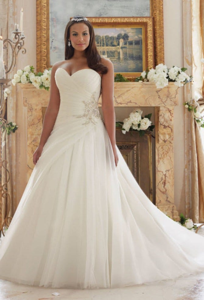 Enchanted Offerings Plus Sized Wedding Dresses At Nyb G