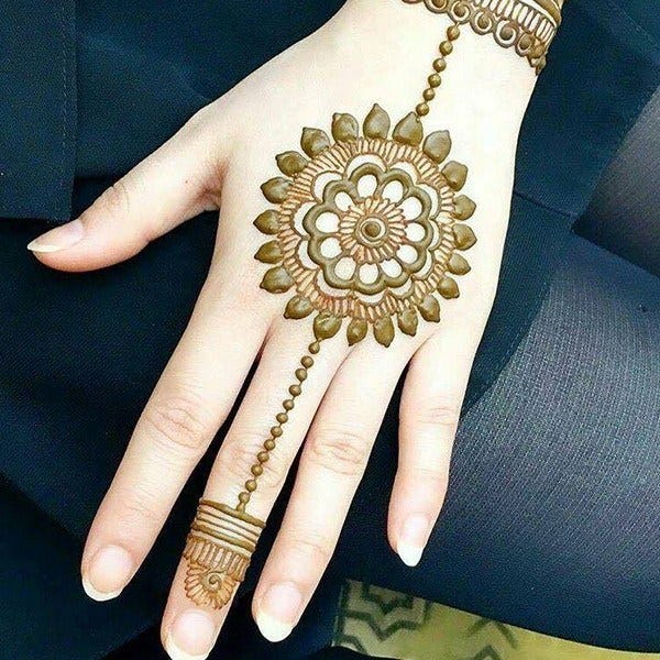 Top 11 Simple Mehandi Designs For Girls On Janmashtami 2019