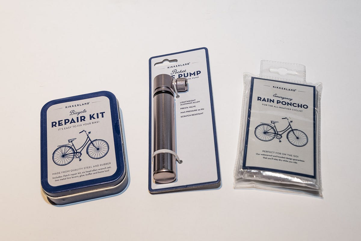 kikkerland bicycle repair kit
