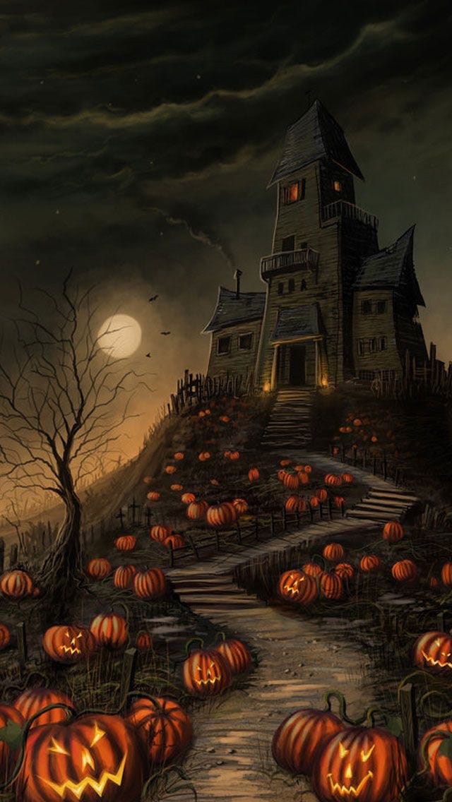 ハロウィン城 By Iphone Wallpaper Medium