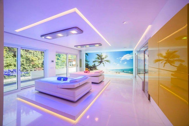Pressetext Redaktion Architektur Wellness Luxus Wohnen In Ruhevoller Harmonie Durch