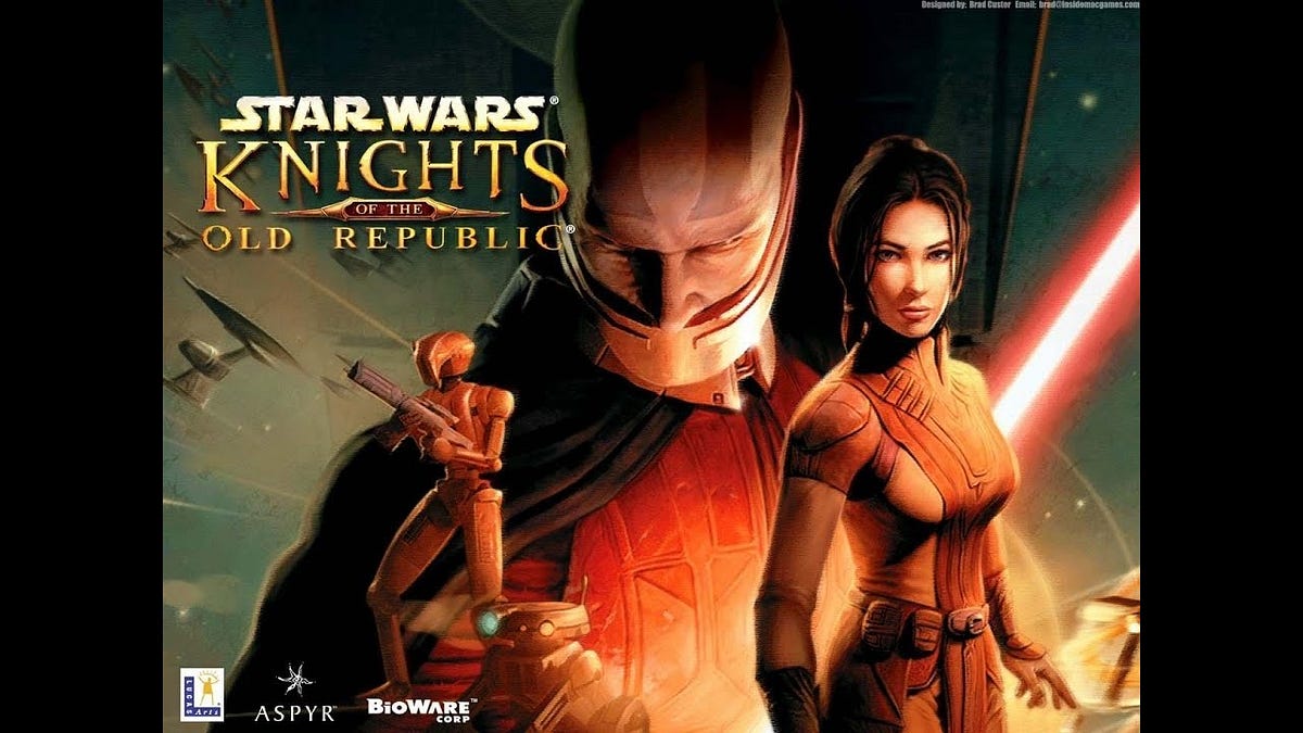 Star Wars Knights Of The Old Republic Is Still The Best Star Wars Game By Main Street Electrical Arcade Medium