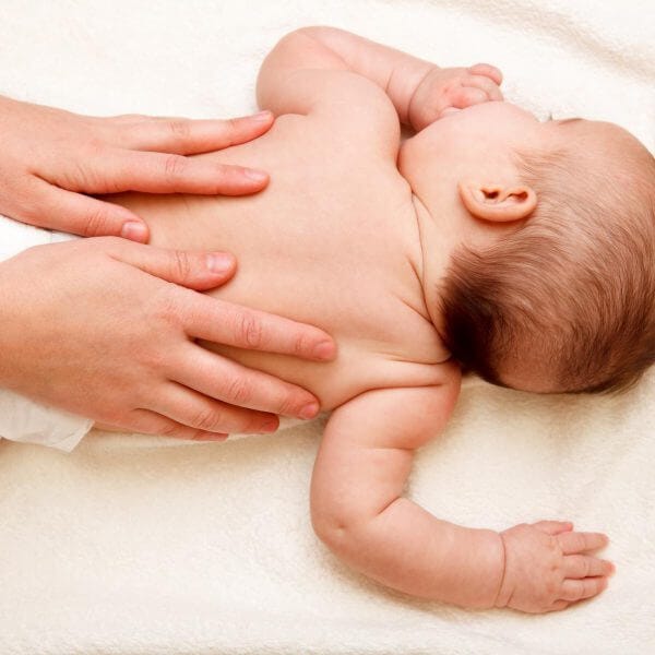 body massage for newborn baby