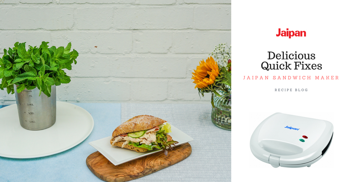 Delicious Quick Fixes with the Jaipan Sandwich Maker by Jaipan