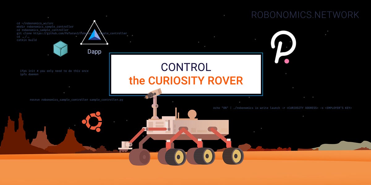 If Polkadot can control the Curiosity rover it can control everything!