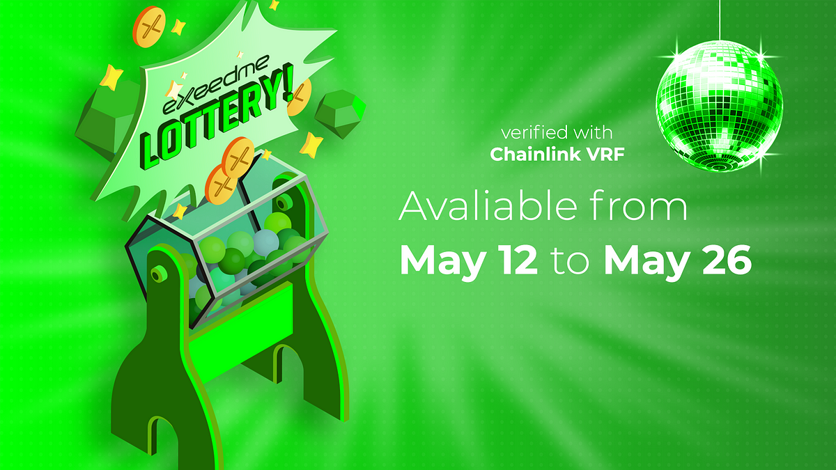 The first Chainlink lottery is HERE, and we’re giving away 5000 $XED