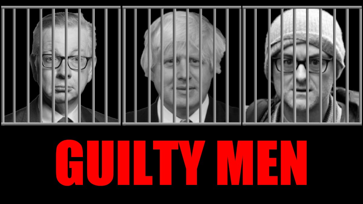 Guilty Men The Quotes Which Condemn Boris Johnson And The Tory Government On Covid 19 By Michael East Red Revolution Media Sep 2020 Medium