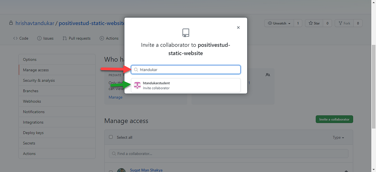 Add Collaborators In The Private Repository In GitHub Step By Step