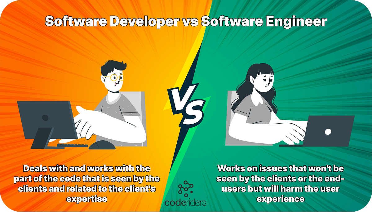 How to Differentiate Software Developers from Software Engineers Like a Pro  | by CodeRiders | Oct, 2022 | Dev Genius