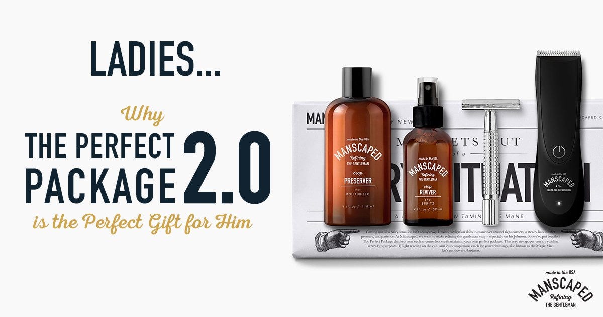 manscaped 2.0 package