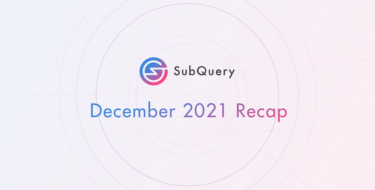 December 2021 Recap