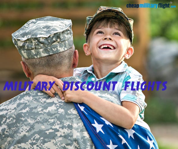 Book A Military Discount Flight With Ease by Cheap Military Flights