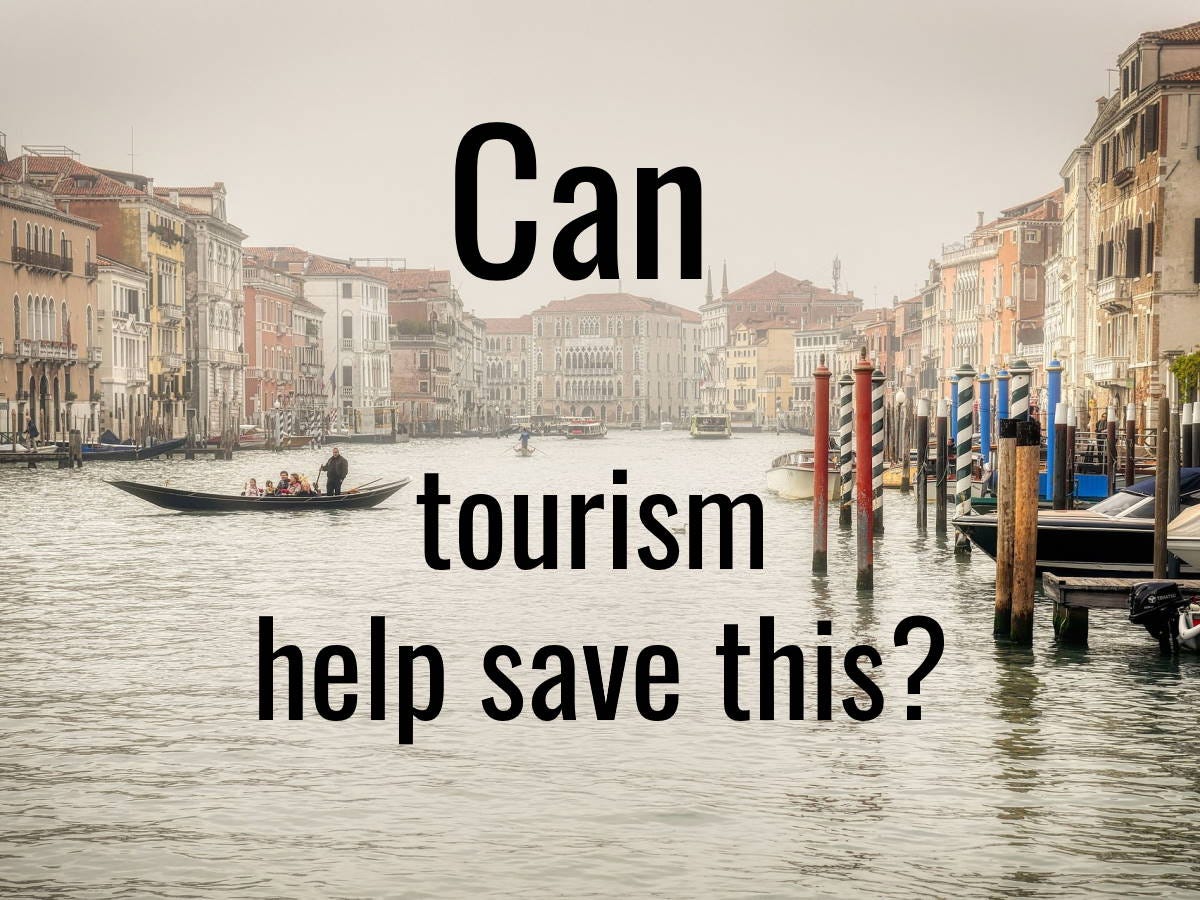 can tourism help