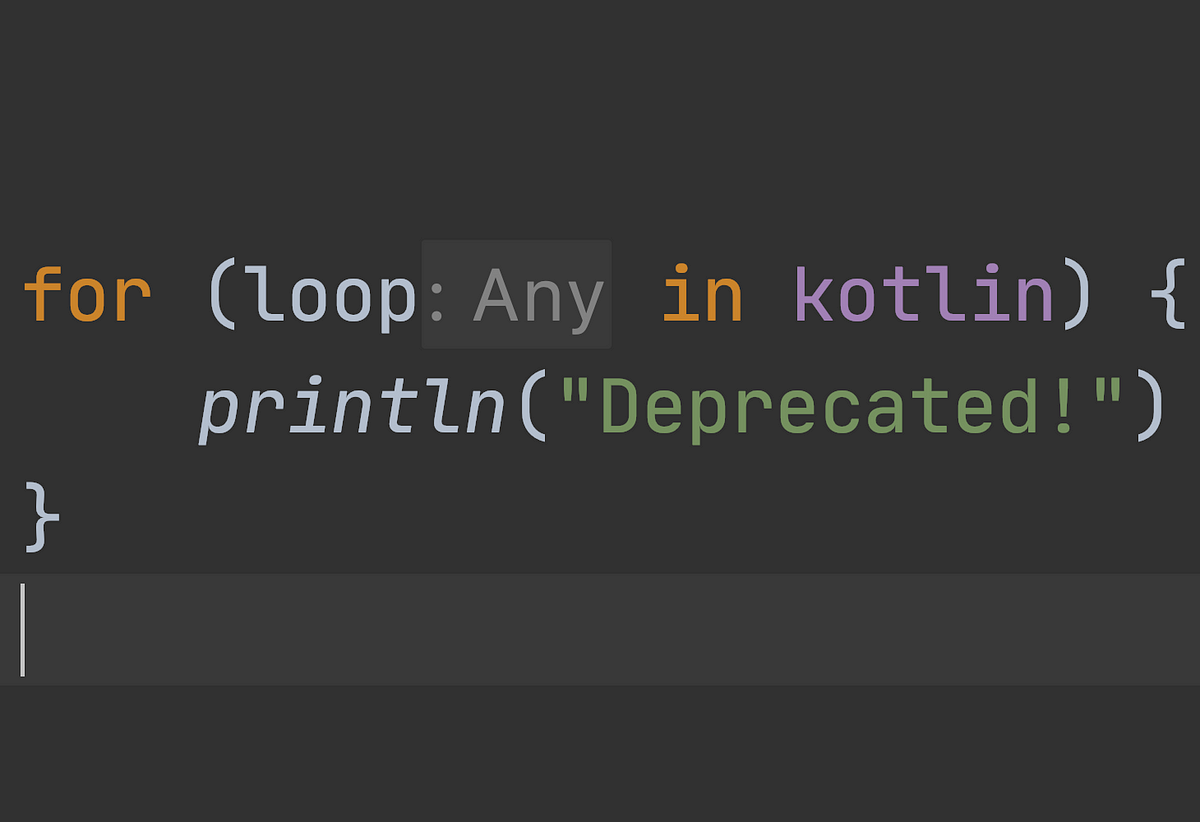 Kotlin For Loop Map In Kotlin, Loops Are Deprecated (Sort Of) | By Luc-Antoine Girardin | Medium