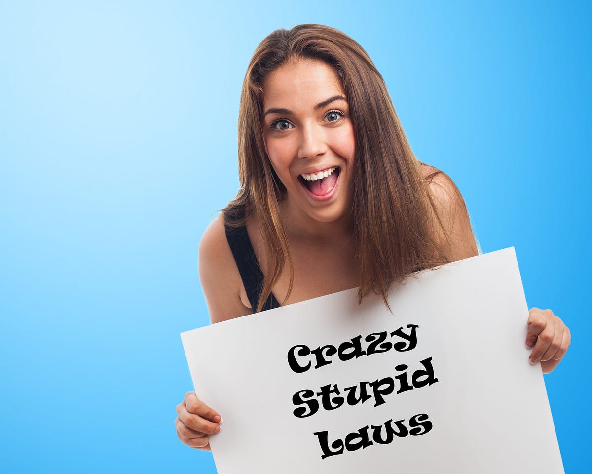 Crazy Stupid Laws in Each State (Part 3, O to W) by Jose Luis Ontanon