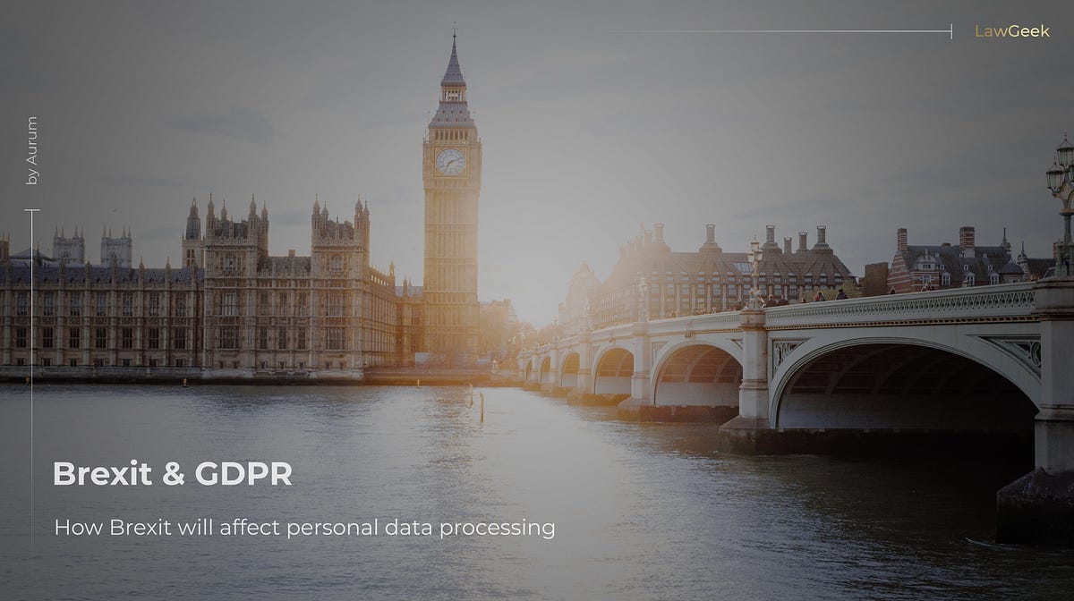 Brexit Impact On Personal Data Processing And Application Of The Gdpr By Illia Shenheliia 6003