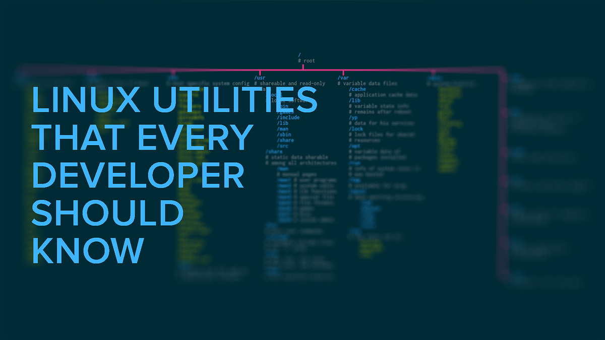 Linux utilities that every developer should know (printable tooltips