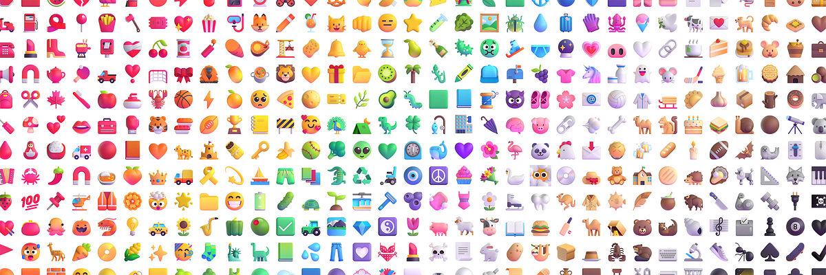 An Emoji For Your Thoughts. Microsoft’s new emojis | by Microsoft Design | Microsoft Design | Medium