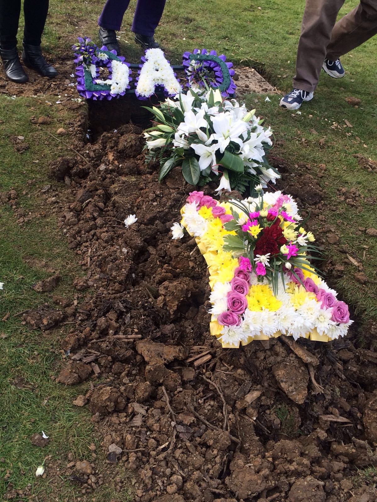 Funerals are for the living... My grandfather passed away a month ago