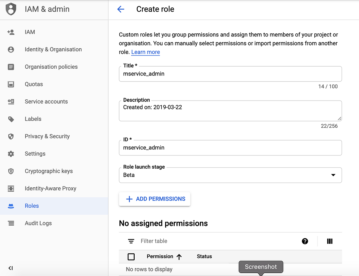 Creating Your Cluster in Google Cloud Platform