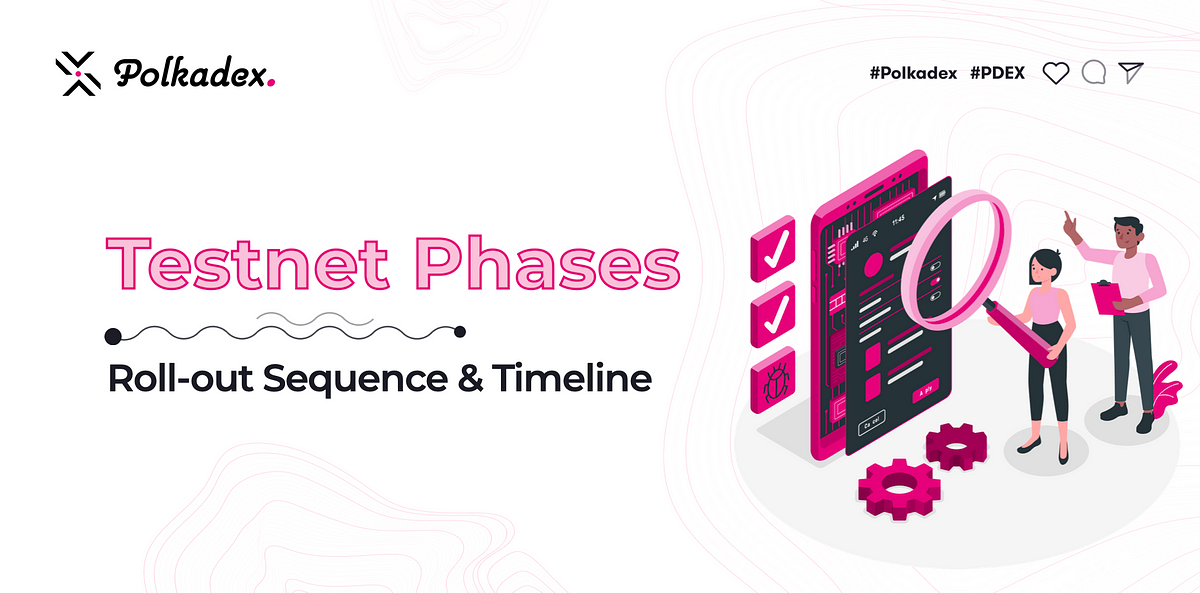 Polkadex Testnet Phases Timeline