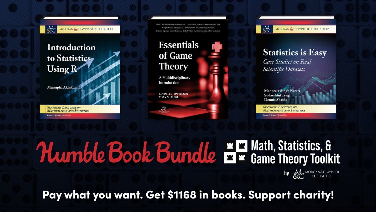 Math, Statistics & Game Theory Toolkit Book Bundle - Humble Bundle Partner  Blog - Medium