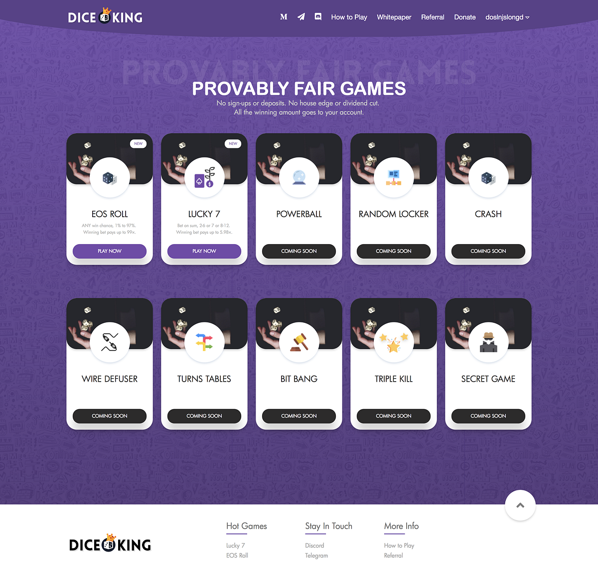 Dice King — Best Payouts Ever. Traditional gambling platforms have