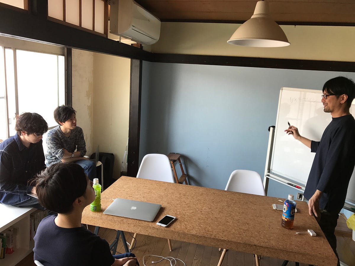 Uxデザインの社内勉強会を開催しました 山本郁也さんにライターも覚えておきたいuxデザインの基本についてレクチャーしてい By Junyamori Medium