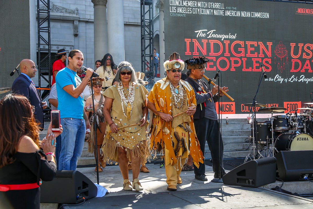 Indigenous Peoples Day Los Angeles 2018 by Pamela J. Peters Medium