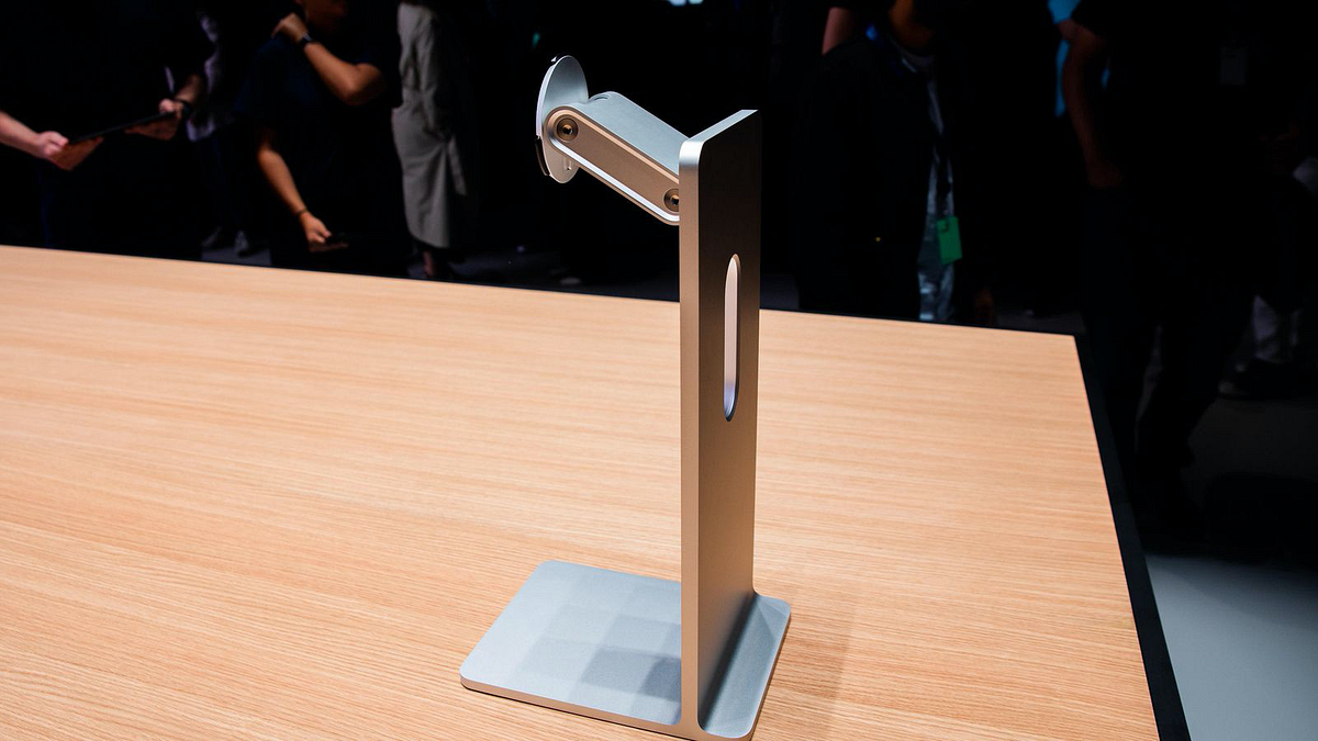 Yes. Apple announced a $999 monitor stand. And I'm ok with it. | by Julian  Vel | Medium