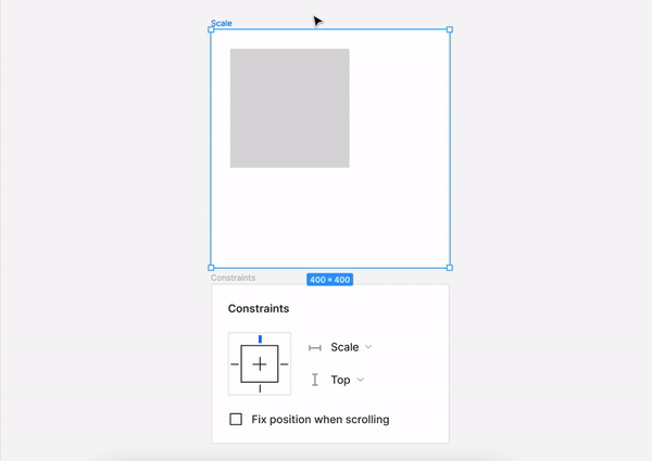 Figma-约束(Constraints)功能 Figma-约束(Constraints)功能