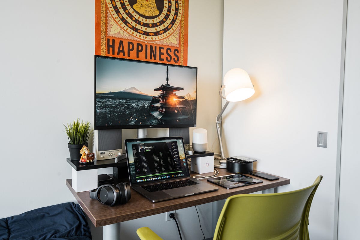 Desk Setup 2020 — peek into the gear I use daily as a student by Aditya Chinchure