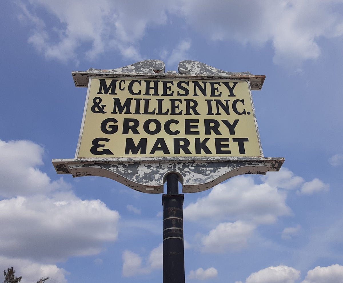 An historic Glen Ellyn grocery. Quick post here on a day along the