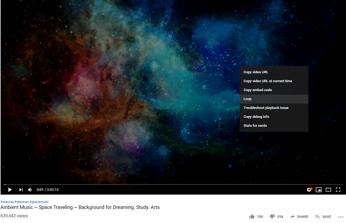 How to loop youtube videos and why it s important for coding by