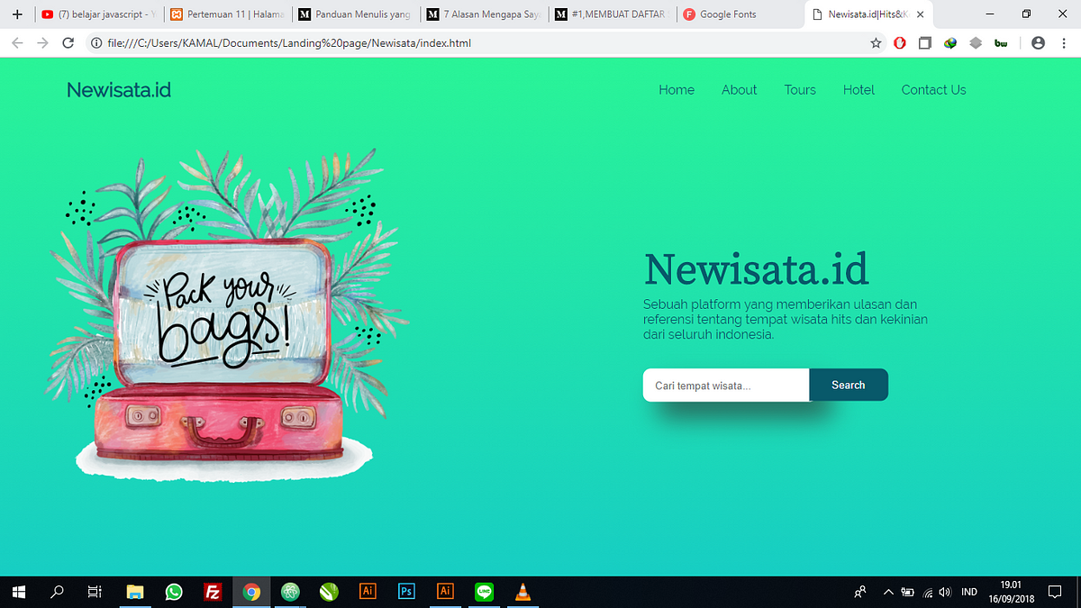 Bikin Web Sederhana Html