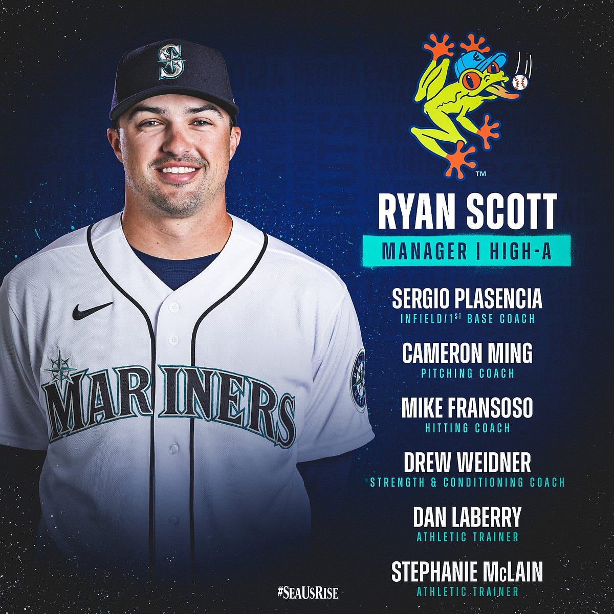 Mariners Announce HighA Everett Staff for 2023 Season by Mariners PR