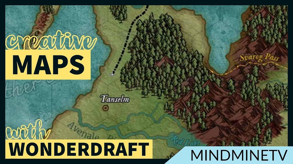 Creative Map Making with Wonderdraft by MindMine TV MindMine Medium