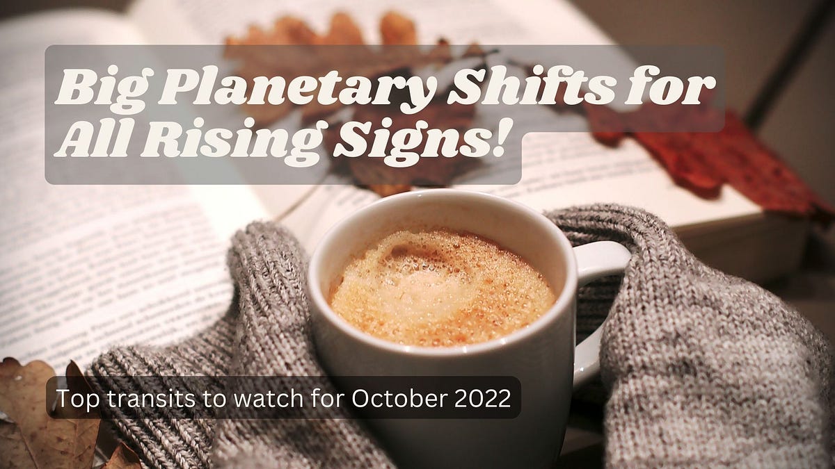 October Monthly Astrology Forecast — Top Transits to Watch for All
