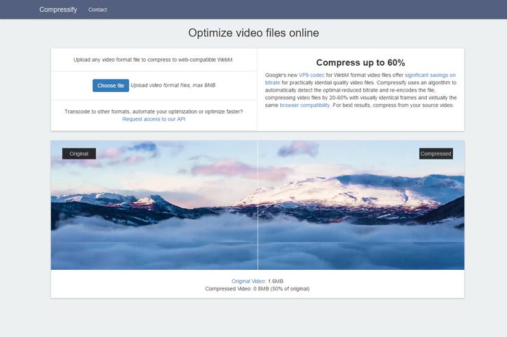how to compress video files online