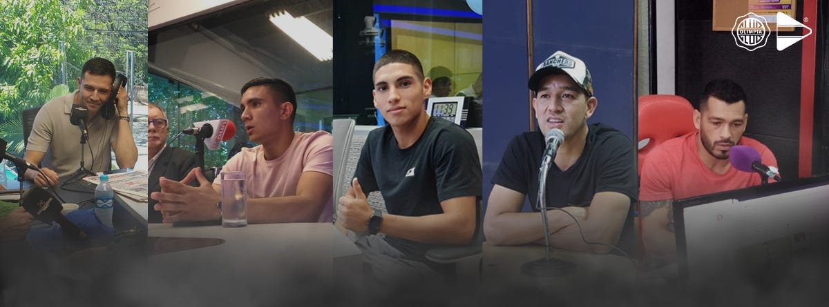 Olimpia acapara los medios de comunicación