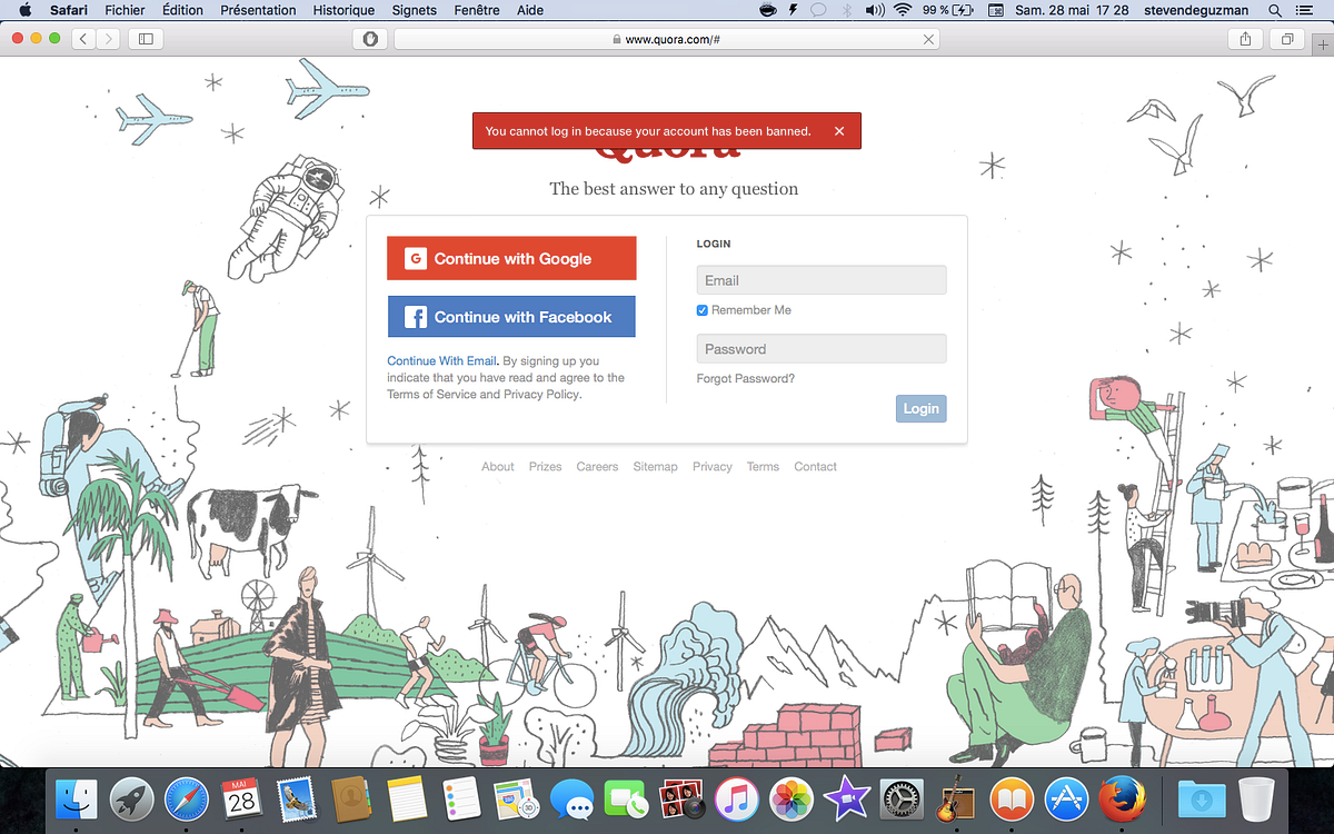 Incorrectly Banned On Quora For Allegedly Having Sock Puppet Accounts By Steven Medium