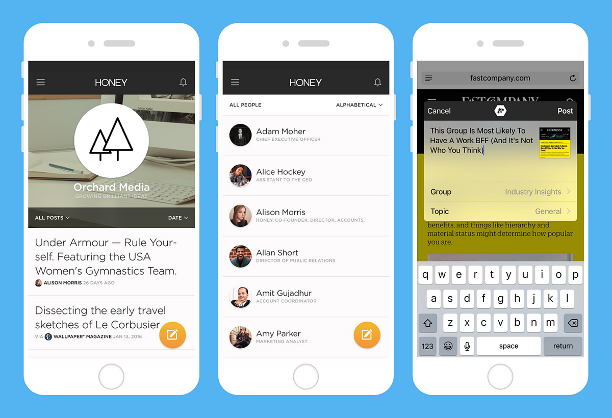 Say hello to the all new Honey iPhone app. by The Honey