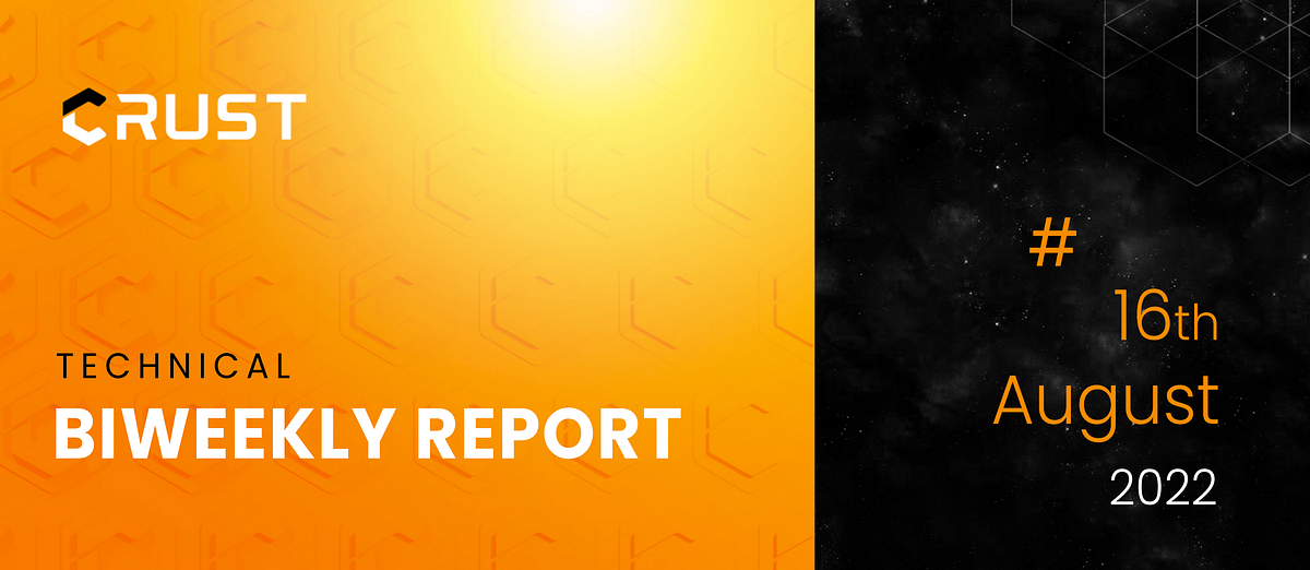Crust Devlog | Aug 1st — Aug 16th, 2022