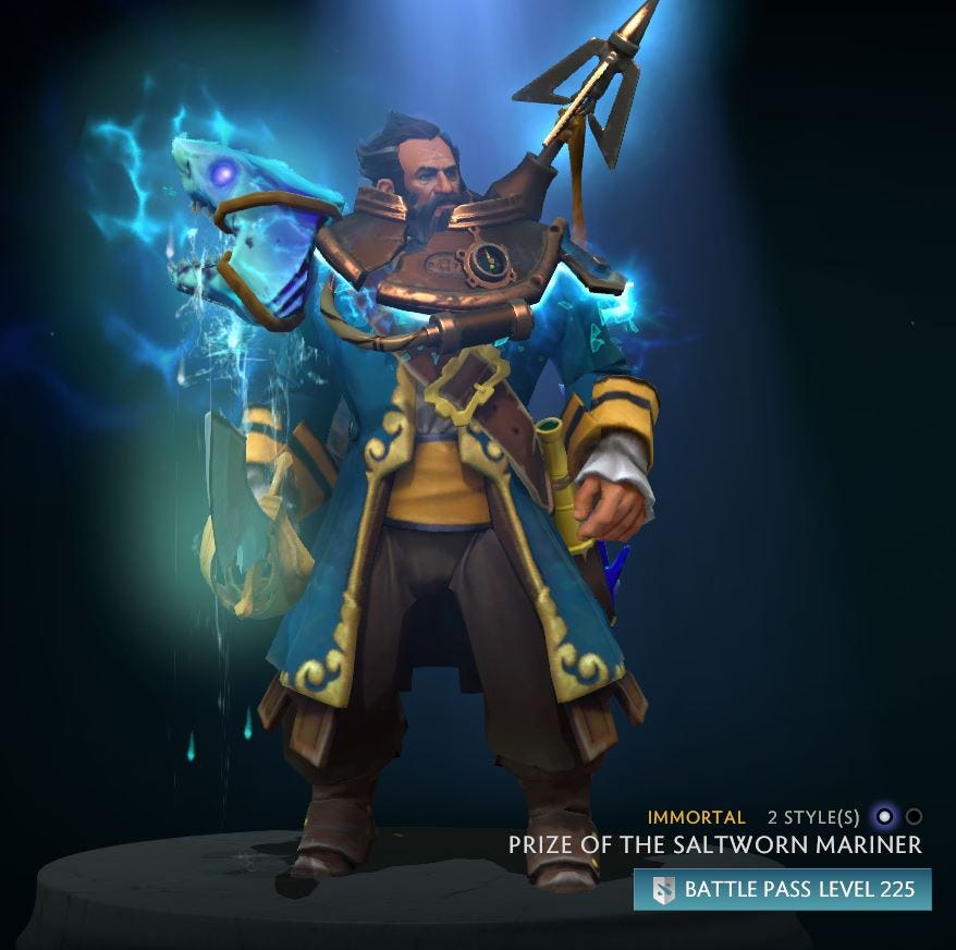The International 2017 Battle Pass Path Of The Saltworn Mariner