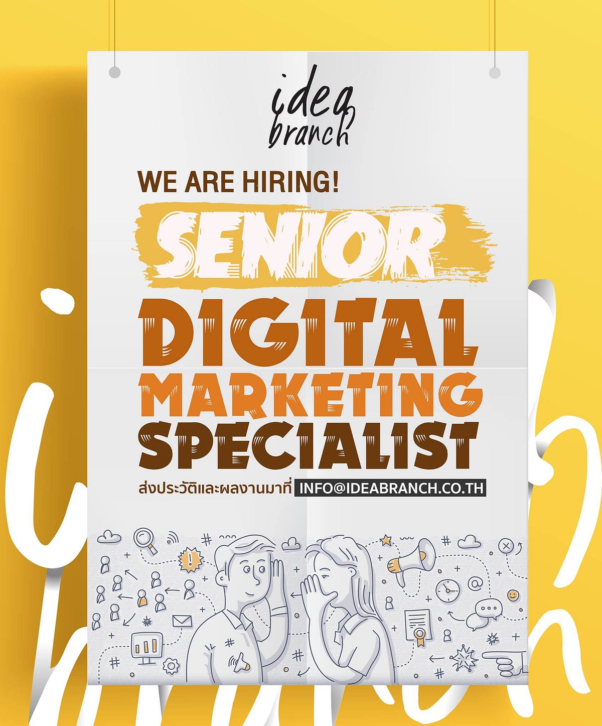 Hiring Senior Digital Marketing Specialist Bangkok Thailand By
