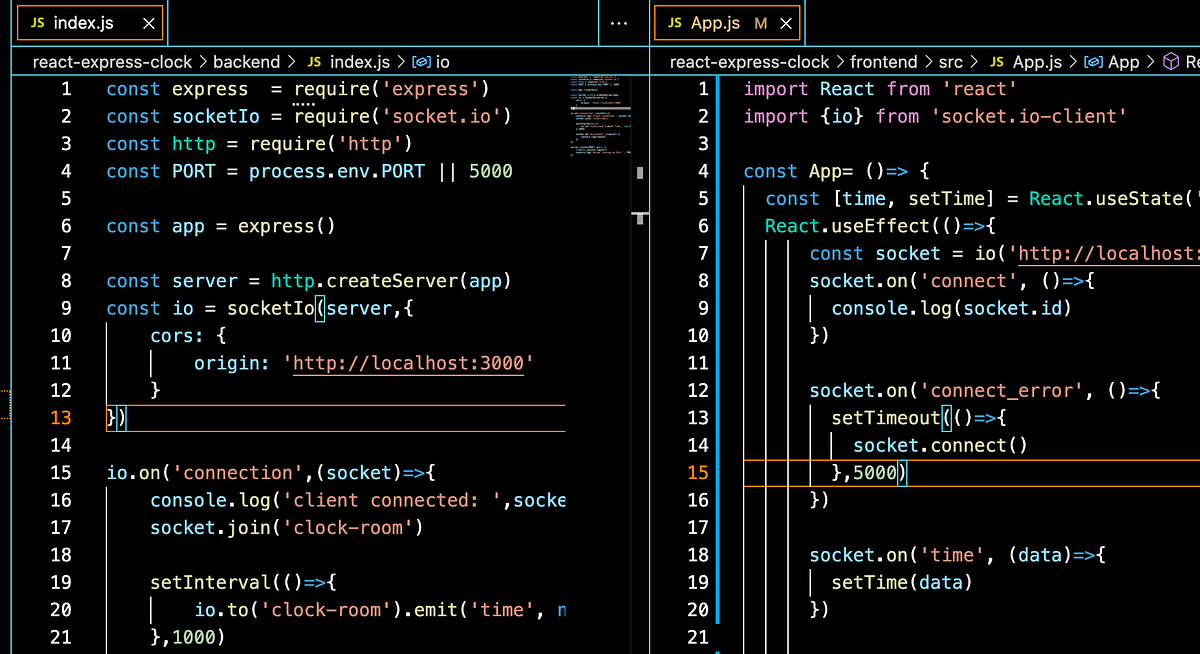 Getting started with React, Express, and Socket.io by Vrinda Maru