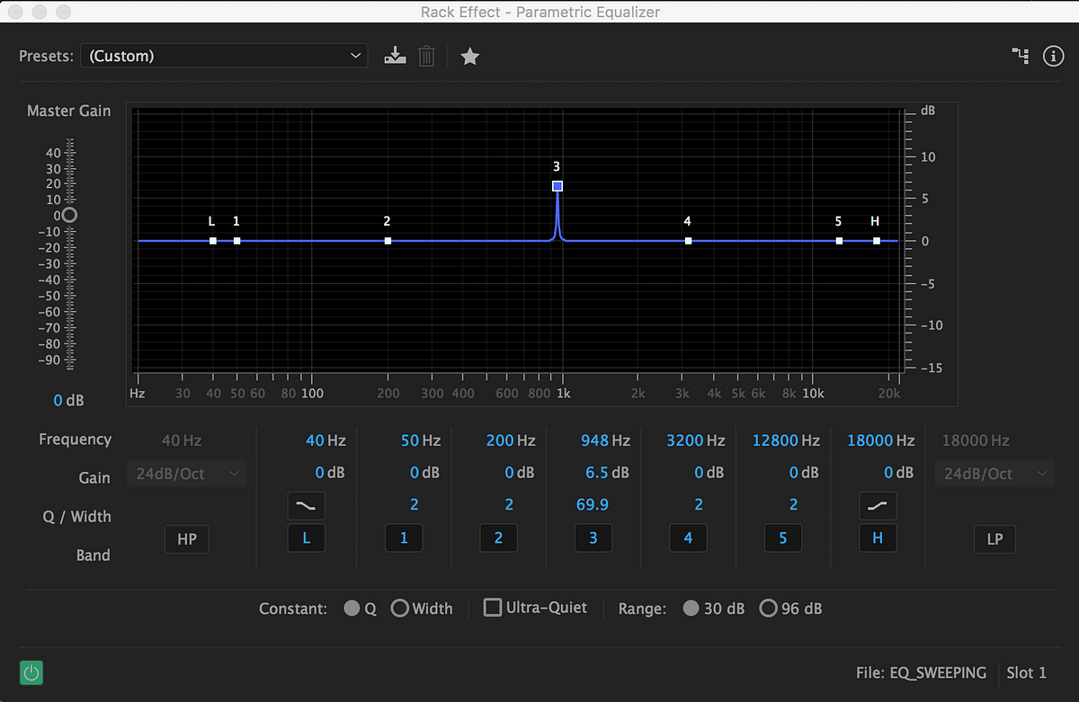 108: Quick Podcast Tip: Sweep & Cut Using Parametric EQ in Adobe Audition |  by Mike Murphy | Medium