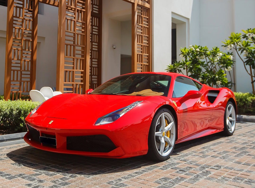 Ferrari For Rent In Dubai Be Vip Rent A Car Medium